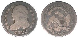 1823 JR-1, 3 over 2, small E's, G-6