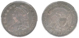 1822 O.110a, PCGS VF-35