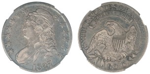 1827 O.103 (R4), 7 over 6, NGC EF-40