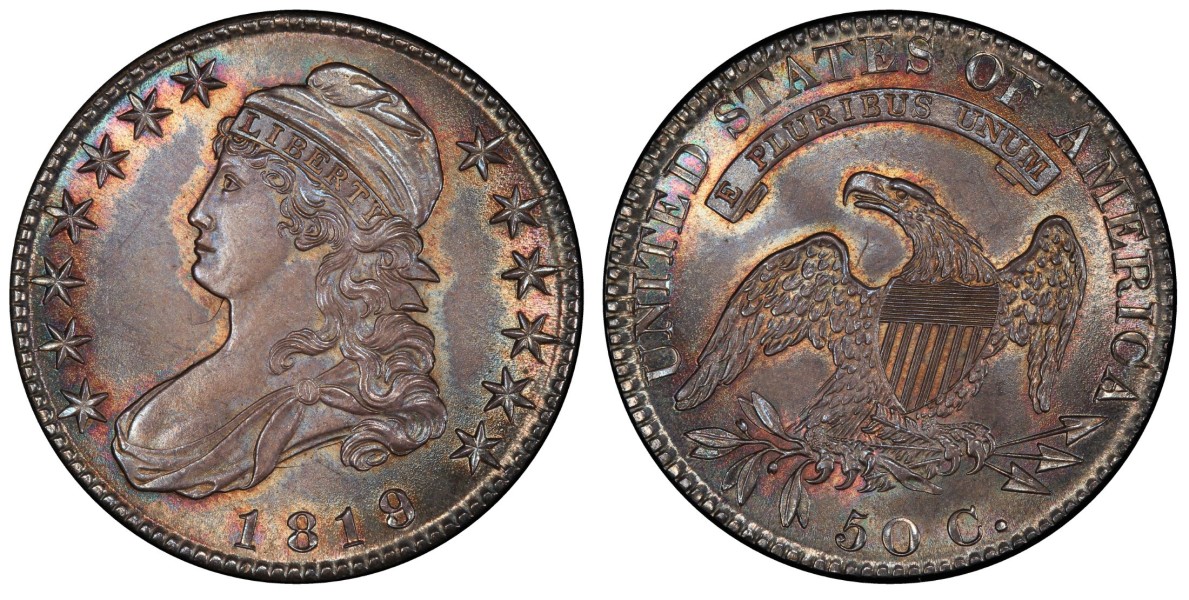 1819 O-105, EO-124, DM Rarity 4