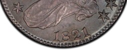 1821 O-103, EO-135, DM Rarity 1