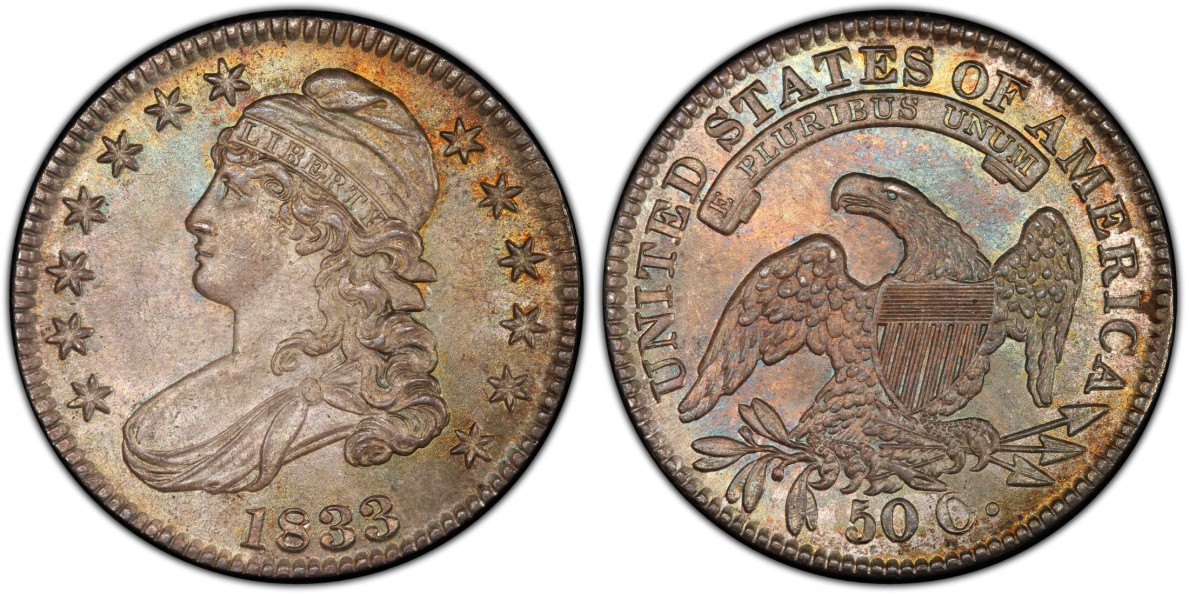 1833 O-108, EO-380, DM Rarity 1