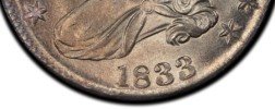 1833 O-115, EO-383, DM Rarity 5